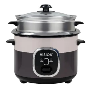 Vision Rice Cooker 3.0 L Delight (Doubl Pot) SS with Steamer