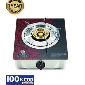 RFL Single Glass Gas Stove Rosee