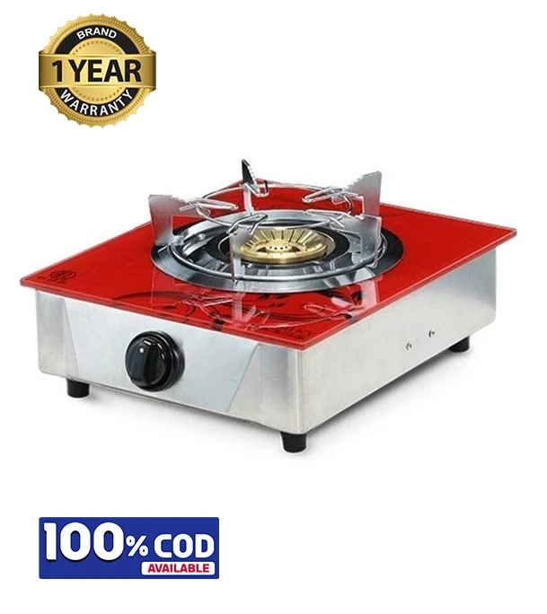 RFL Single Glass Gas Stove Silky