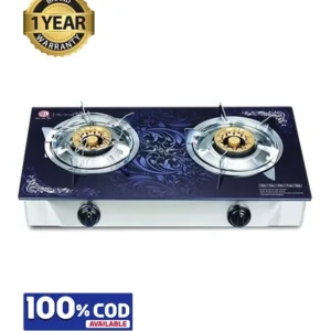 RFL Double Glass Gas Stove Elegant
