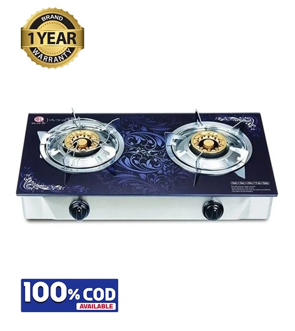 RFL Double Glass Gas Stove Elegant