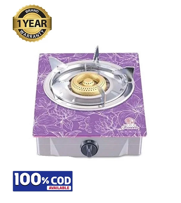 RFL Single Glass Gas Stove Princess