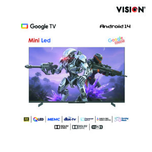 Vision 85 LED TV QLED Google TV 4K RQ1 Galaxy Pro