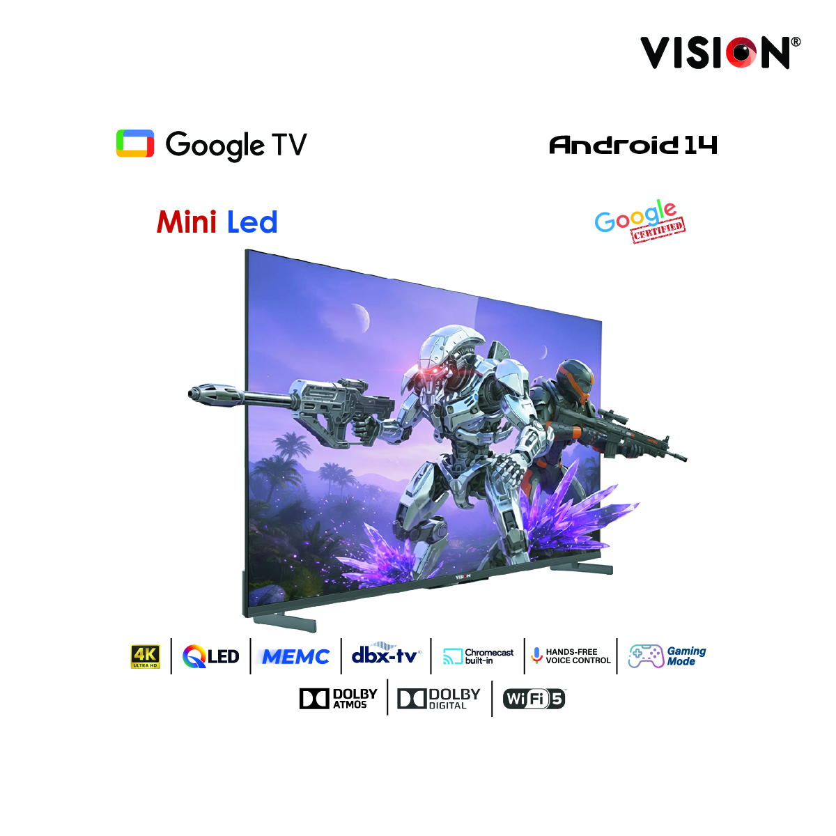 Vision 75 LED TV