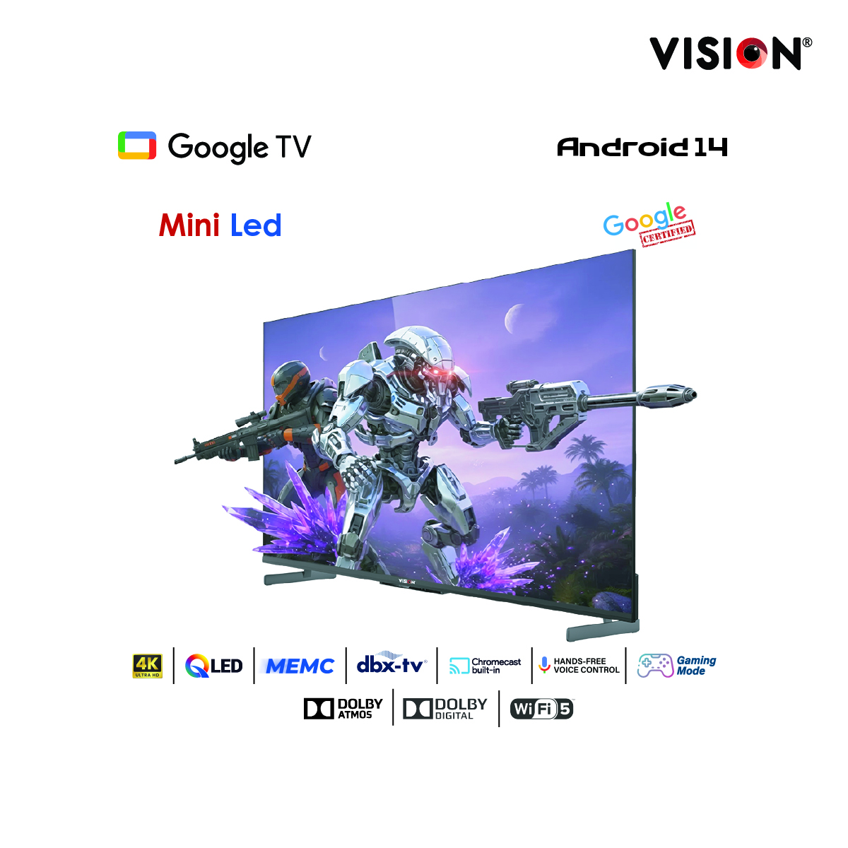 Vision 50 LED TV