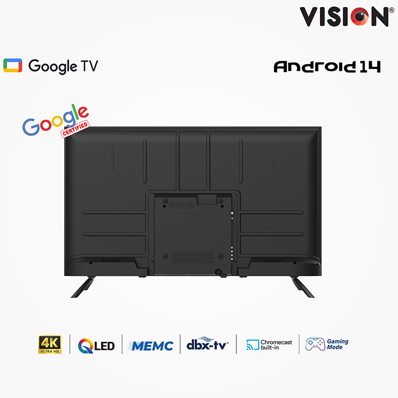 Vision 55 Mini QLED Google TV 4K MX6 Galaxy Ultra