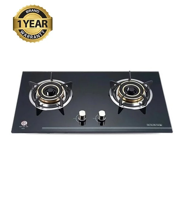 RFL Double Built In Glass Hob Iris